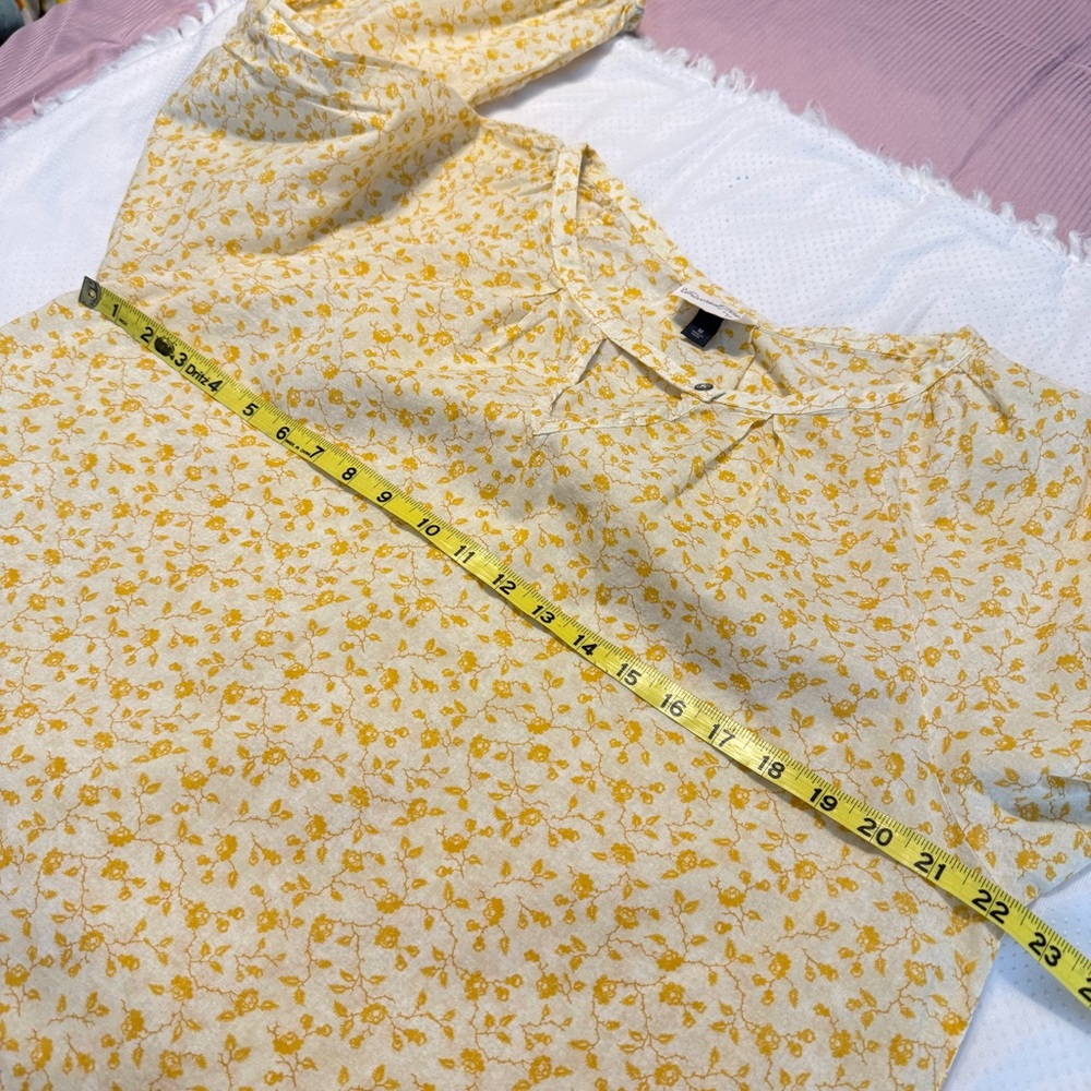 Universal Thread Lightweight Flowy Peasant Blouse… - image 7